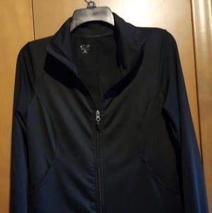 Black track jacket